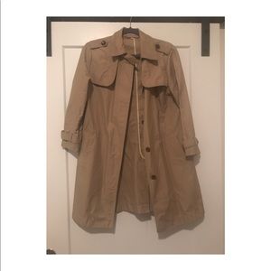 GAP khaki trench coat